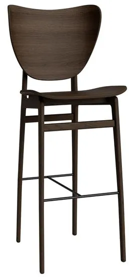 NORR11 Elephant Barstol H75 cm Mørk Røget Egetræ