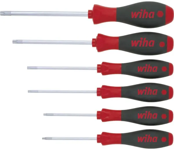 Wiha skruetrækkerSæt SoftFinish 6 dele - Torx
